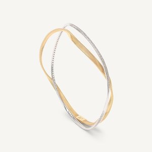 Marco Bicego Marrakech Two-Strand Bracelet with Diamonds