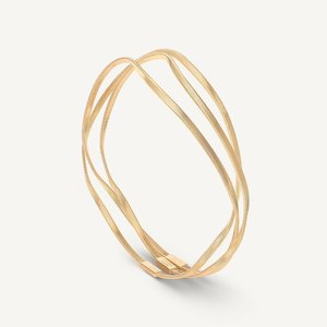 Marco Bicego Bracelets: Marco Bicego Marrakech 18k Gold Three-Strand Bangle