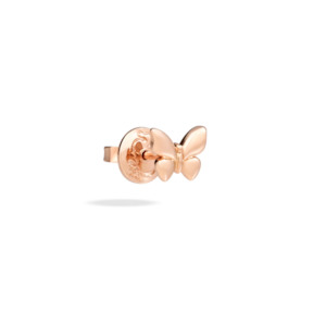 Dodo Earrings: DoDo Earring BUTTERFLY 9k Rose Gold