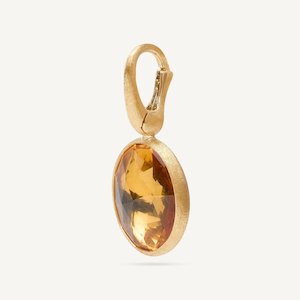 Marco Bicego Orange Citrine Gemstone Gold Jaipur Pendant