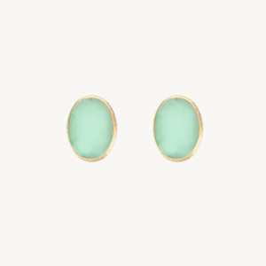 Nanis Muse Jadeite Earrings in Gold (Small)