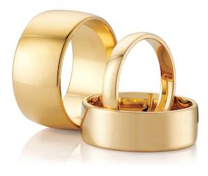 Classic Wedding Rings: Barrel Wedding Ring