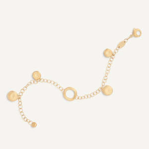 Marco Bicego Jaipur Link 18k Gold Disc Bracelet