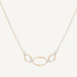 Marco Bicego Marrakech Onde Necklace Diamonds and 18k Gold