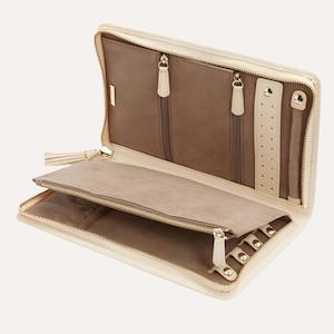 Jewellery Boxes: Caroline Jewellery Portfolio, Large Ivory Storage Case