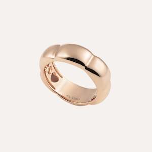 La Piazza: Al Coro La Piazza Classic Chunky Everyday Rose Gold Ring
