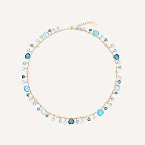 Gifts 100 201: Marco Bicego Paradise Blue Topaz Gemstone Necklace