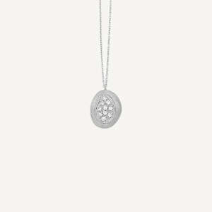 Necklace Gifts: Marco Bicego Confetti Isola 18k White Gold Diamond Necklace