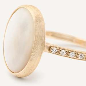 Marco Bicego Siviglia Mother of Pearl and Diamond Ring