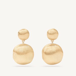 Summer 22: Marco Bicego Africa 18k Gold Earrings 2 Drop