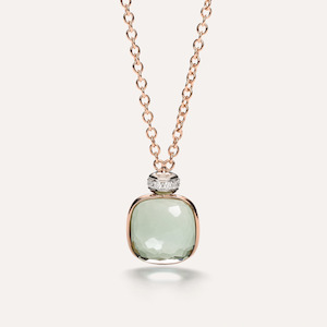 Autumn 23: Pomellato Nudo Necklace with Prasiolite and Diamonds