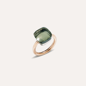 Autumn 23: Pomellato Nudo Maxi Ring 18k Gold with Prasiolite