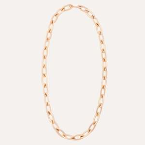 Nanis Libera: Nanis Libera Icon Rose Gold Statement Chain Necklace