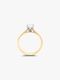 Tulipano Solitaire Diamond Engagement Ring in Yellow Gold