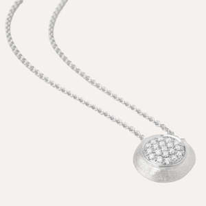 Marco Bicego Jaipur Delicati Diamond Necklace in 18k White Gold