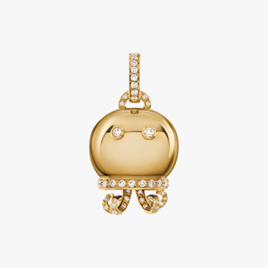 Chantecler Campanella Octopus Charm Yellow Gold & Diamonds