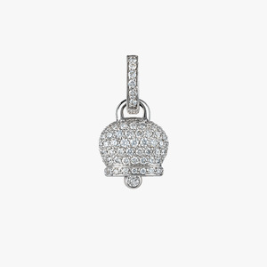 Chantecler Campanelle Pendant White Gold & Pavé Diamonds