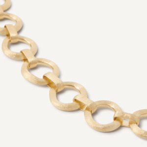 Marco Bicego Bracelets: Marco Bicego Jaipur Link Flat Link Gold Bracelet