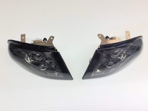 GTR SKYLINE R32 SMOKED BLACK CORNER LIGHTS RB26DETT - Osaka Auto Parts