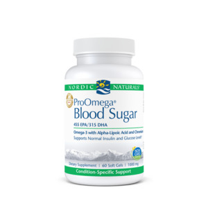 ProOmega Blood Sugar 60 Softgels Angela Osborne