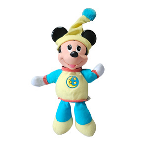 Vtg Mattel Disney Hug & Glo Mickey Mouse Plush (1990) *NON-WORKING*