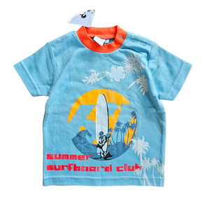 Mickey Mouse Friends: Disney Mickey Mouse Summer Surfboard Club Shirt *NEW* (Sz0 / 6-9m)