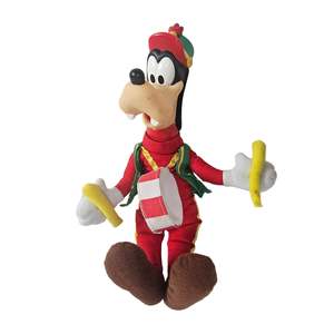 Mickey Mouse Friends: Vtg Disney Goofy Marching Band Plush (~90s)