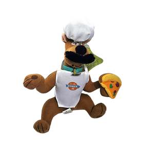 Scooby Doo: Pizza Chef Scooby-Doo Plush (2007 w/ Tag)