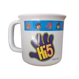00s Y2k 1: Vtg Hi-5 Melamine Mug (2004)