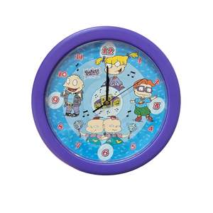 Homewares 1: Vtg Rugrats Talking Wall Clock (1999)