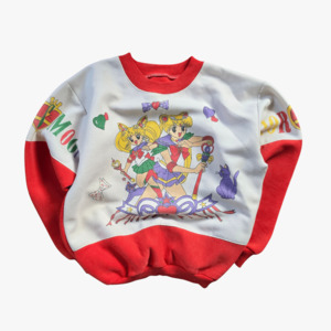Vault: 🔑 Sailor Moon Bootleg Sweatshirt (Sz 7-8)