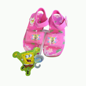 Vintage Nickelodeon Spongebob Sandals (Size 12) (2004) (NOS)