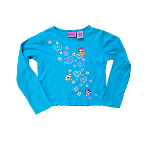 Cartoon Network: Vintage Cartoon Network Powerpuff Girls Long Sleeve (Sz 4-5) (2002)
