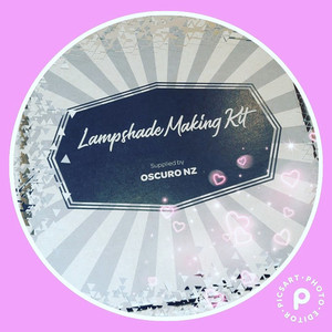 Products: Lampshade Making Kits, Straight/Tapered various sizes oscuro