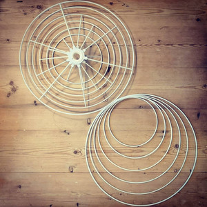 Products: DIY Lampshade Ring Sets oscuro