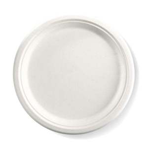 BioPak Round Plant Fibre Plate 25cm