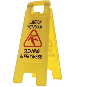 Safety Accessories: Filta Caution Wet Floor Sign
