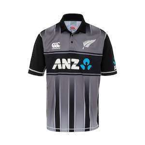 Black Caps: CCC Blackcaps Replica T20 Kids Shirt