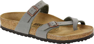 Birkenstock: Birkenstock Mayari Birkibuc - Stone