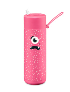 Frank Green Franksters Piper Ceramic Reusable Cup 20oz / 595ml - Neon Pink