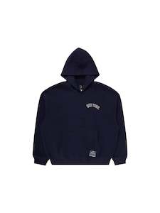 Majestic Athletic NY Yankees CLSC Crest Fleece Hoody - True Navy