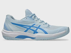 Asics Womens Game FF Pickleball Shoe - Light Blue/Blue Coast