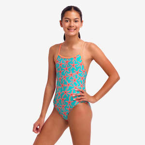 Funkita Girls Single Strap One Piece - Star Party