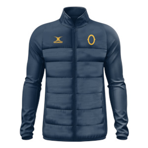 Gilbert Otago Rugby 25 Mens Replica Puffer Jacket