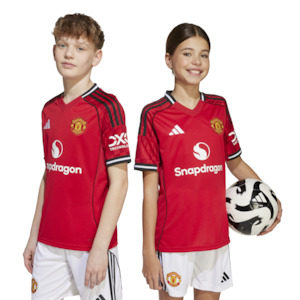 Supports Gear Football: Adidas Manchester United 25/26 Home Jersey Kids