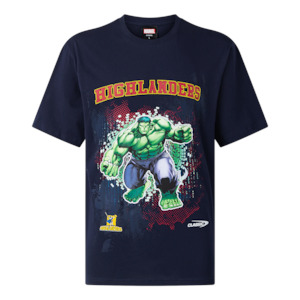 Classic Highlanders Adults Marvel Hulk Tee