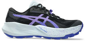 Trail: Asics Womens Gel Trabuco 14 Trail Running - Black/Amethyst