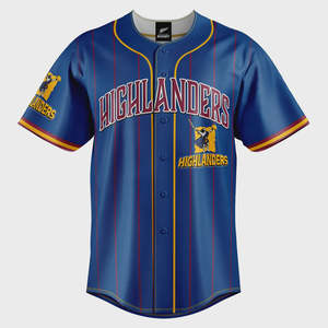 NZ Highlanders "Slugger" Baseball Shirt