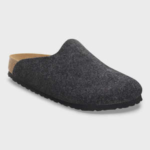 Birkenstock: Birkenstock Amsterdam Felt - Anthracite