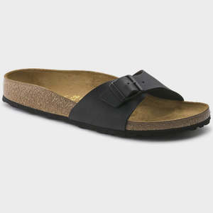 Birkenstock: Birkenstock Madrid Birko-Flor - Black